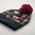 Gorro Navideño Elástico de Punto