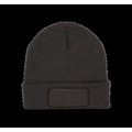 Gorro con parche y forro polar DARK GREY