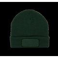 Gorro con parche y forro polar Forest Green