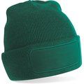 Gorro con parche frontal Bottle Green