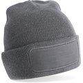 Gorro con parche frontal Graphite Grey