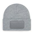 Gorro con parche frontal Heather Grey