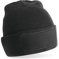 Gorro con parche frontal Negro