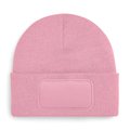 Gorro con parche frontal Rosa