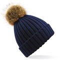 Gorro con Pompón Extraíble Navy