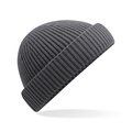 Gorro punto acanalado Graphite Grey