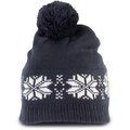 Gorro de punto con estrellas Night Navy