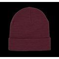 Gorro de punto fino Dark Cherry