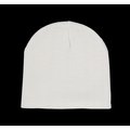 Gorro de punto fino reciclado Blanco