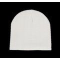 Gorro de punto fino reciclado Off White