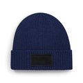 Gorro de punto con parche Oxford Navy / Black