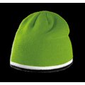 Gorro Punto tricotado Lime / White / Black