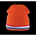 Gorro Punto tricotado Orange / Red / White / Cobalt Blue