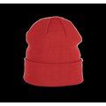 Gorro de punto unisex Crimson Red