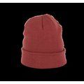 Gorro de punto unisex Terracotta Red