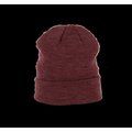 Gorro de punto unisex Wine Heather