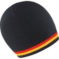 Gorro a rayas Black / Red / Gold