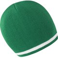 Gorro a rayas Emerald / White