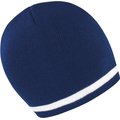 Gorro a rayas Navy / White