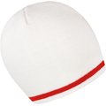 Gorro a rayas White / Red