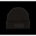 Gorro reciclado con parche Black