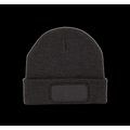 Gorro reciclado con parche DARK GREY