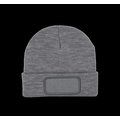 Gorro reciclado con parche Oxford Grey