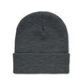 Gorro RPET Elástico Unisex Blanco / Negro