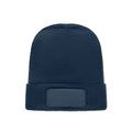 Gorro unisex de poliéster RPET French Marino