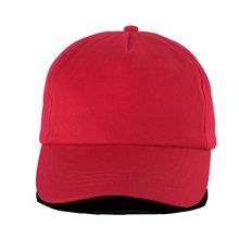 Gorra de 5 paneles Rojo