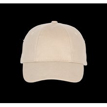 Gorra 6 paneles algodón Beige