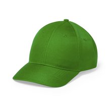 Gorra 6 paneles con cierre ajustable de velcro Verde