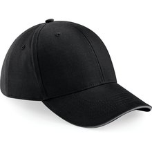 Gorra de 6 paneles Negro