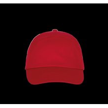 Gorra 7 paneles ajustable Rojo