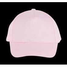 Gorra ajustable mediante tira autoadhesiva Rosa