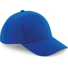 Gorra de algodón 6 paneles Azul