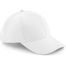 Gorra de algodón 6 paneles Blanco