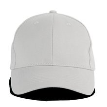 Gorra de algodón ajustable Gris