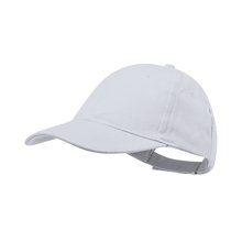 Gorra algodón peinado 6 paneles con cierre de velcro Bla