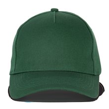 Gorra de algodón reciclado con trazabilidad blockchain Verde