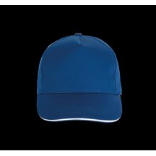 Gorra con banda de transpiración Azul