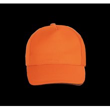 Gorra con banda de transpiración Naranja