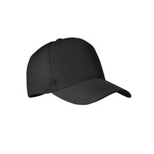 Gorra Béisbol RPET Ajustable Negro