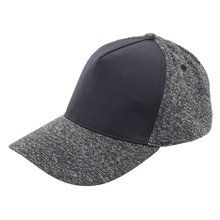 Gorra Bicolor 2 Texturas Ajustable Negro