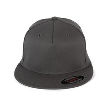 Gorra Flexfit con visera plana Gris S/M