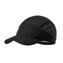 Gorra Microfibra Ajustable con Rejilla Negro