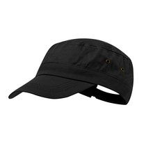 Gorra militar de algodón Neg