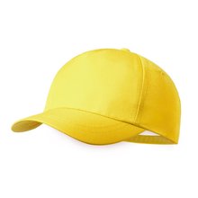 Gorra Niño 5 Paneles RPET Amarillo