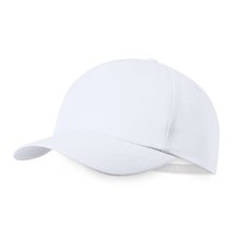 Gorra Niño 5 Paneles RPET Blanco