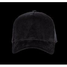 Gorra de pana Black